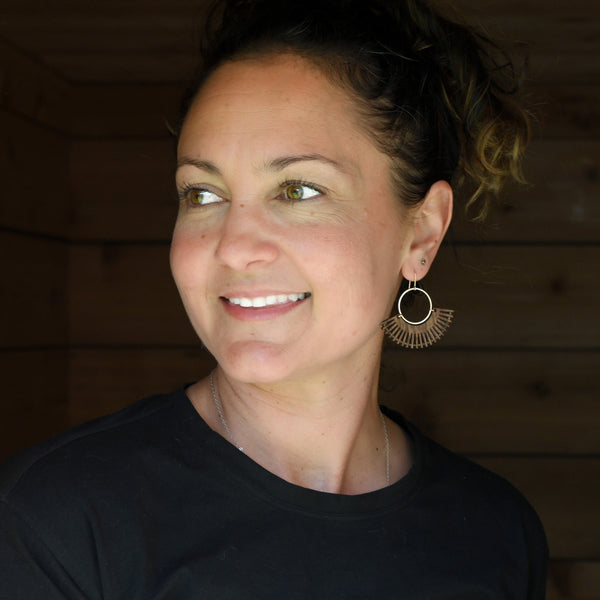 Manawa Earrings - Gold