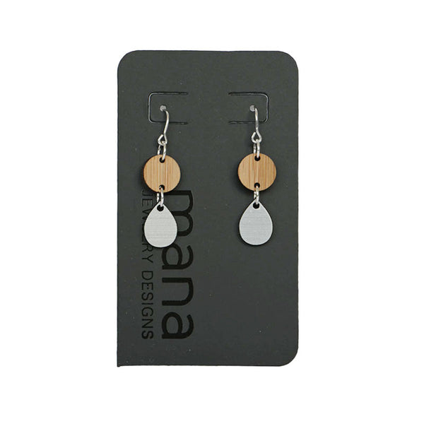 Ahi Earrings - silver