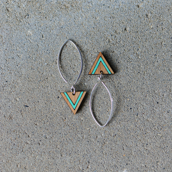 laulea earrings - bamboo