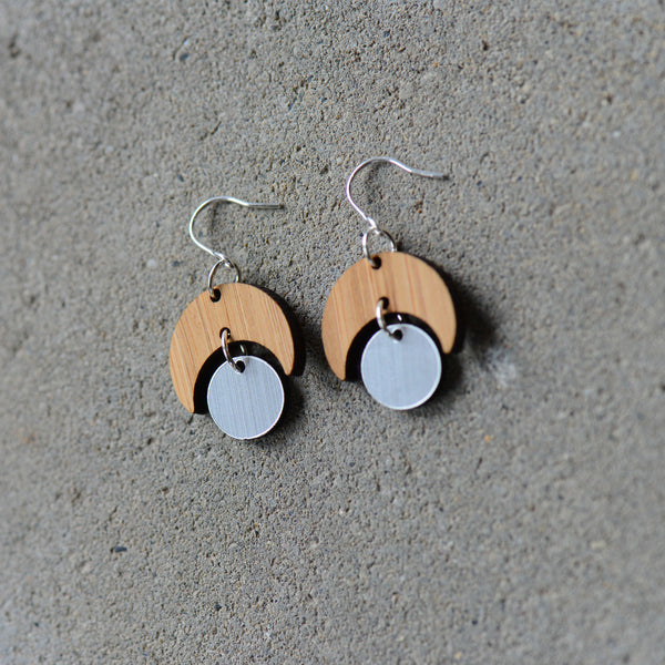 imuna earrings - silver
