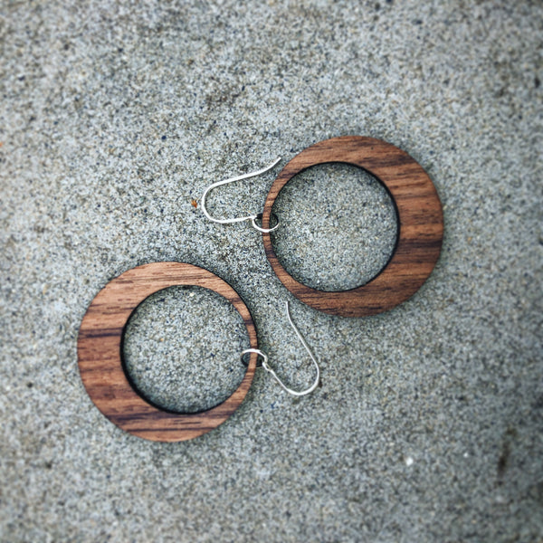 Ikaika Walnut Earrings