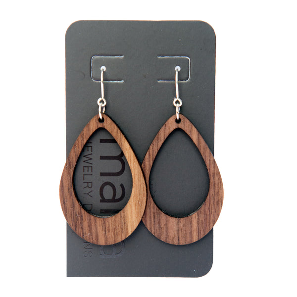 Anu Walnut Earrings