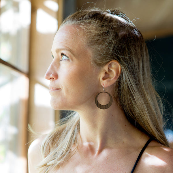 Ikaika Walnut Earrings