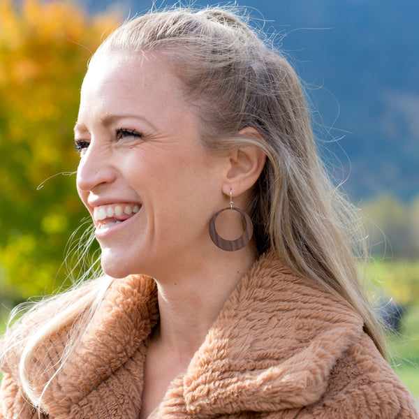 Ikaika Walnut Earrings