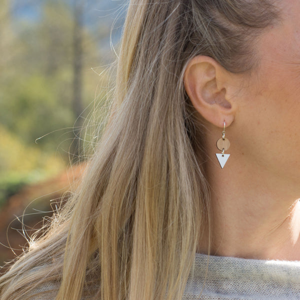 hiki earrings - silver