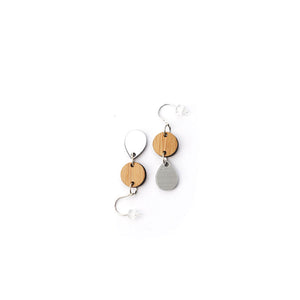 Ahi Earrings - silver