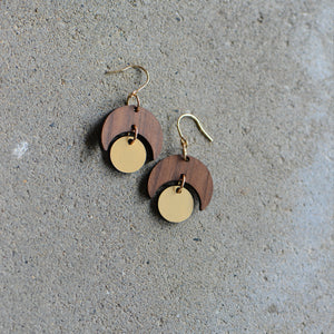 imuna earrings - gold