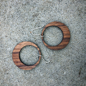 Ikaika Walnut Earrings