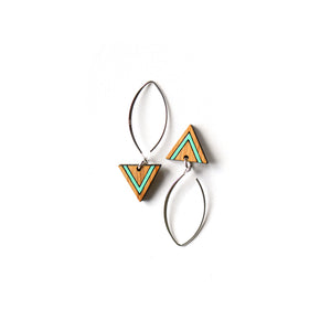 laulea earrings - bamboo