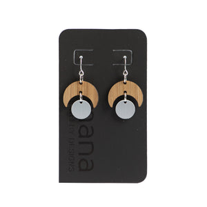 imuna earrings - silver