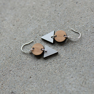 hiki earrings - silver