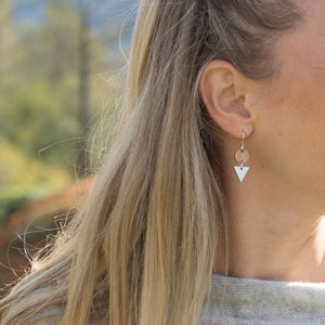 hiki earrings - silver