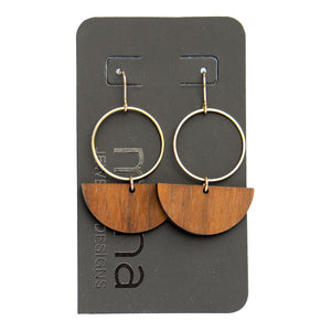 komo earrings- gold