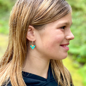 pono earrings - bamboo
